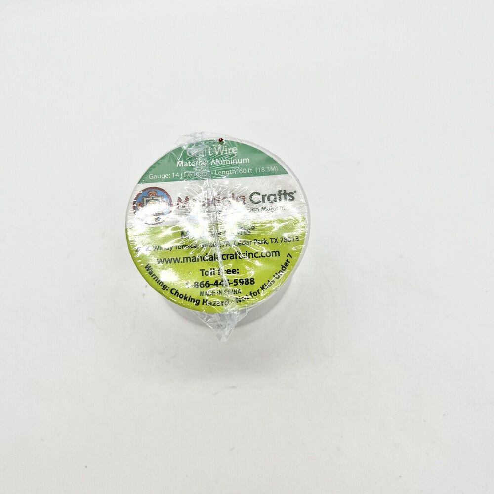 NWT Mandala Crafts Aluminum Craft Wire Jewelry 14 Gauge Silver Bracelets Earring
